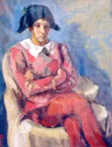 Clovn (arlechin), by Iosif Iser
