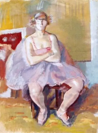 Dansatoare obosită, by Iosif Iser