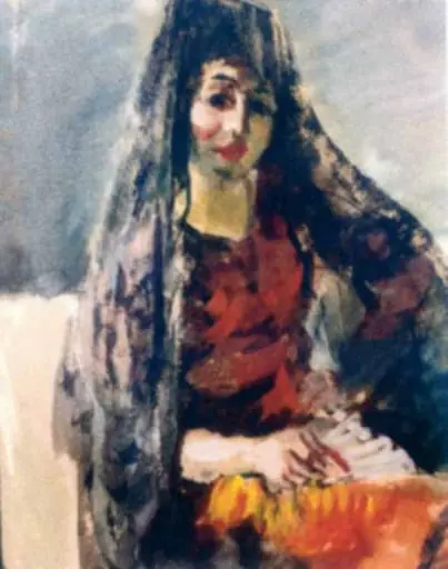 Doamna spaniolă, by Iosif Iser