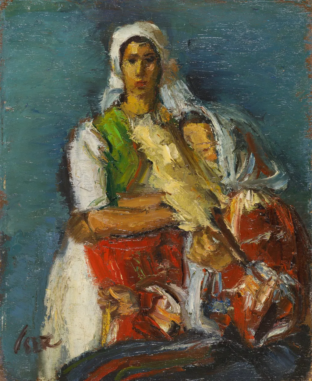 Două țărănci, by Iosif Iser, 1850