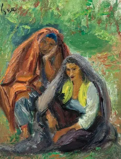 Două tătăroaice, by Iosif Iser