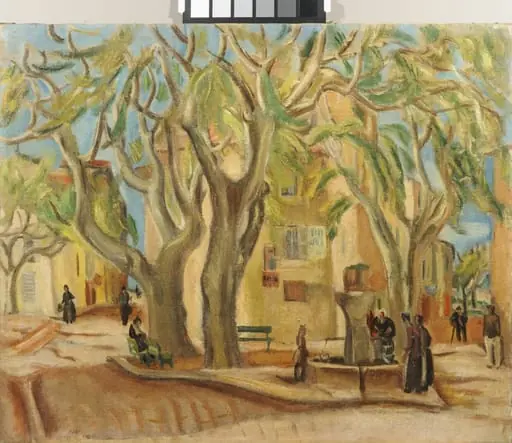 Fântână veche la Cassis, by Iosif Iser