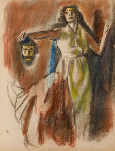 Iudita și capul lui Olofern, by Iosif Iser