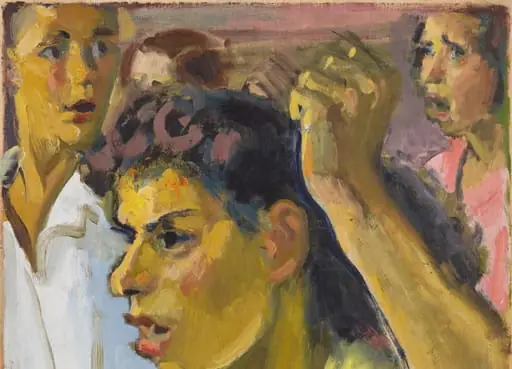 La miting, by Iosif Iser