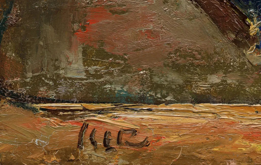 Natură moartă cu pâine, by Iosif Iser, unspecified, 1941