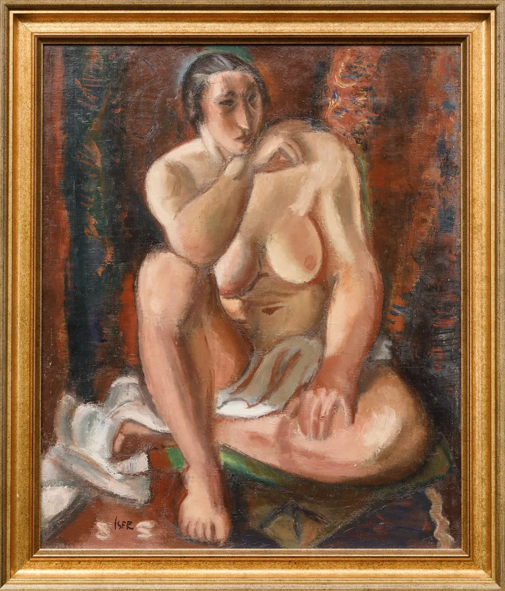 Nud, by Iosif Iser, unspecified, 1850