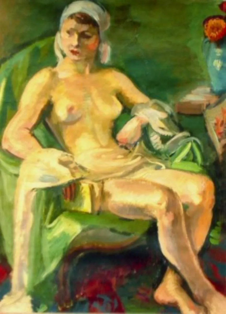 Nud, by Iosif Iser, unspecified, 1929
