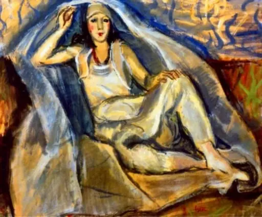 Odaliscă, by Iosif Iser, 1929