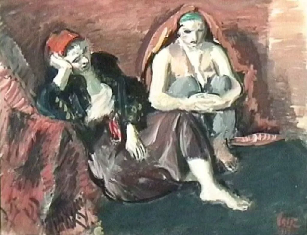 Odalisce, by Iosif Iser, unspecified, 1937