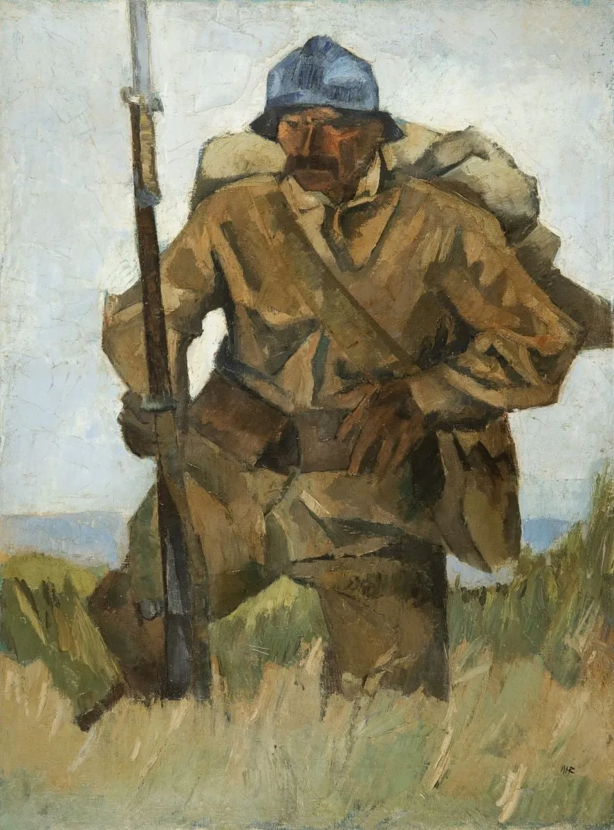Ostaș, by Iosif Iser, unspecified, 1917