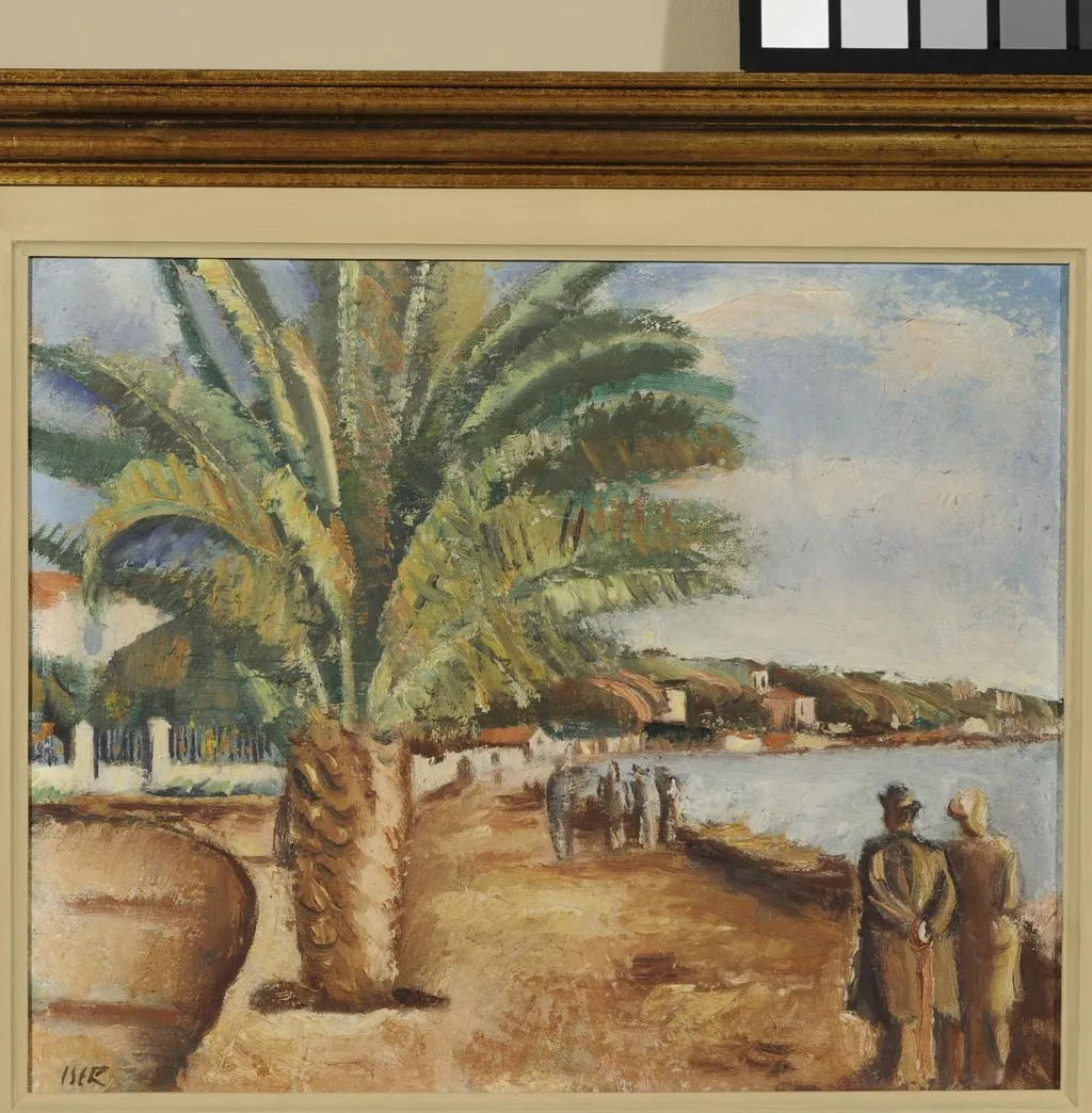 Palmier la malul mării. Cannes, by Iosif Iser, unspecified, 1922