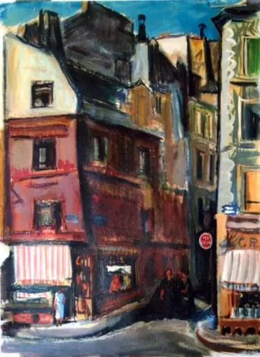 Paris. Strada Mouffetard, by Iosif Iser