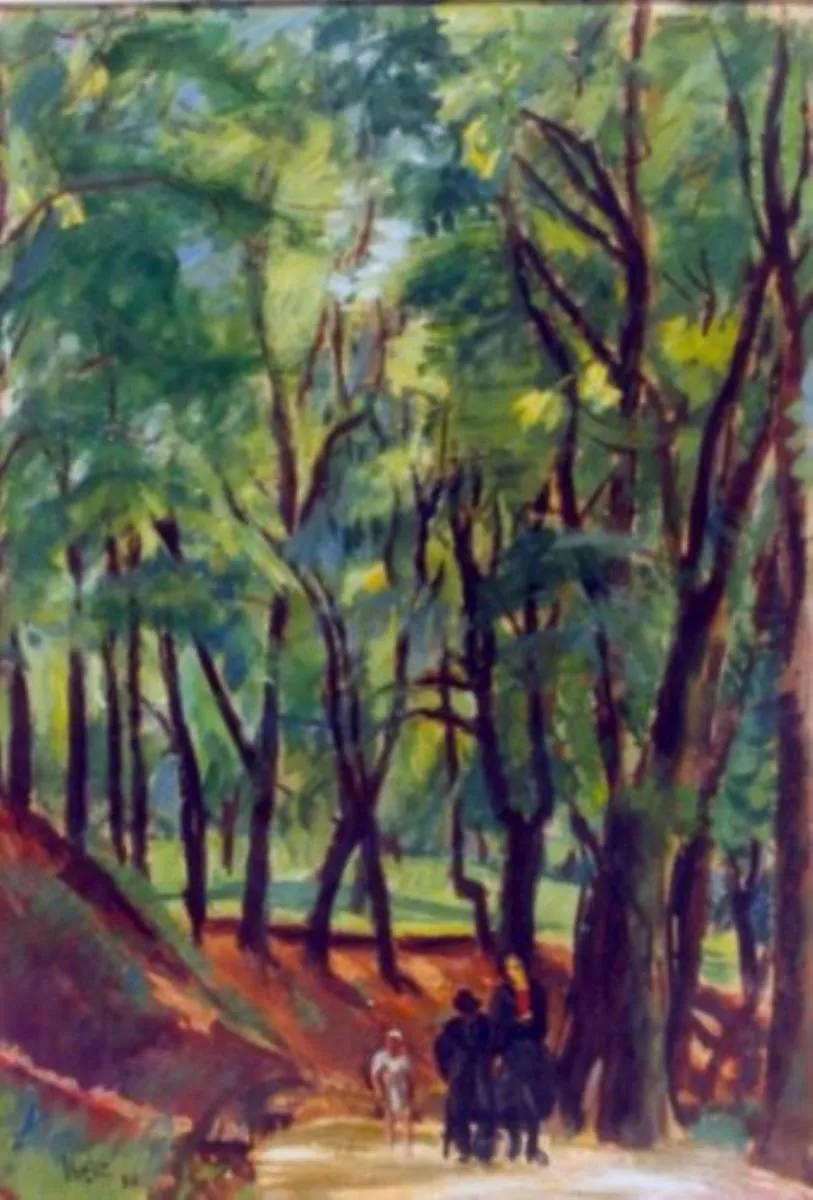 Peisaj, by Iosif Iser, unspecified, 1935