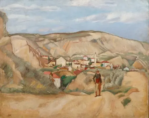 Peisaj din Dobrogea (Balcic), by Iosif Iser