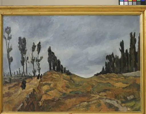 Peisaj din Scutari (Constantinopol), by Iosif Iser