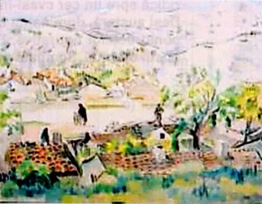 Peisaj dobrogean (Peisaj oriental), by Iosif Iser