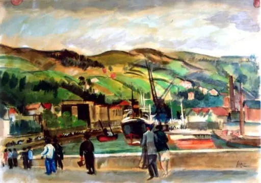Peisaj spaniol, by Iosif Iser