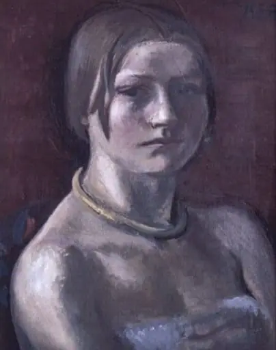 Portret de femeie, by Iosif Iser
