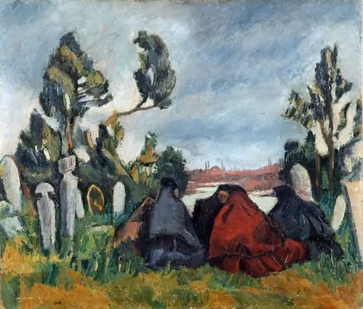 Praznic în cimitirul Eyüp din Istanbul, by Iosif Iser