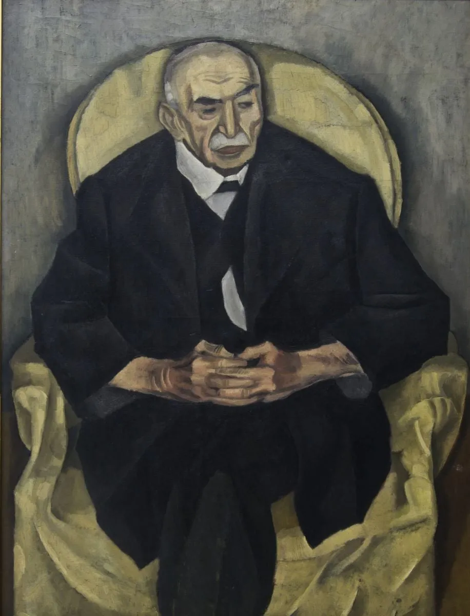 Profesorul oftalmolog dr. Leopold Kügel (1839-1915), by Iosif Iser, unspecified, 1914