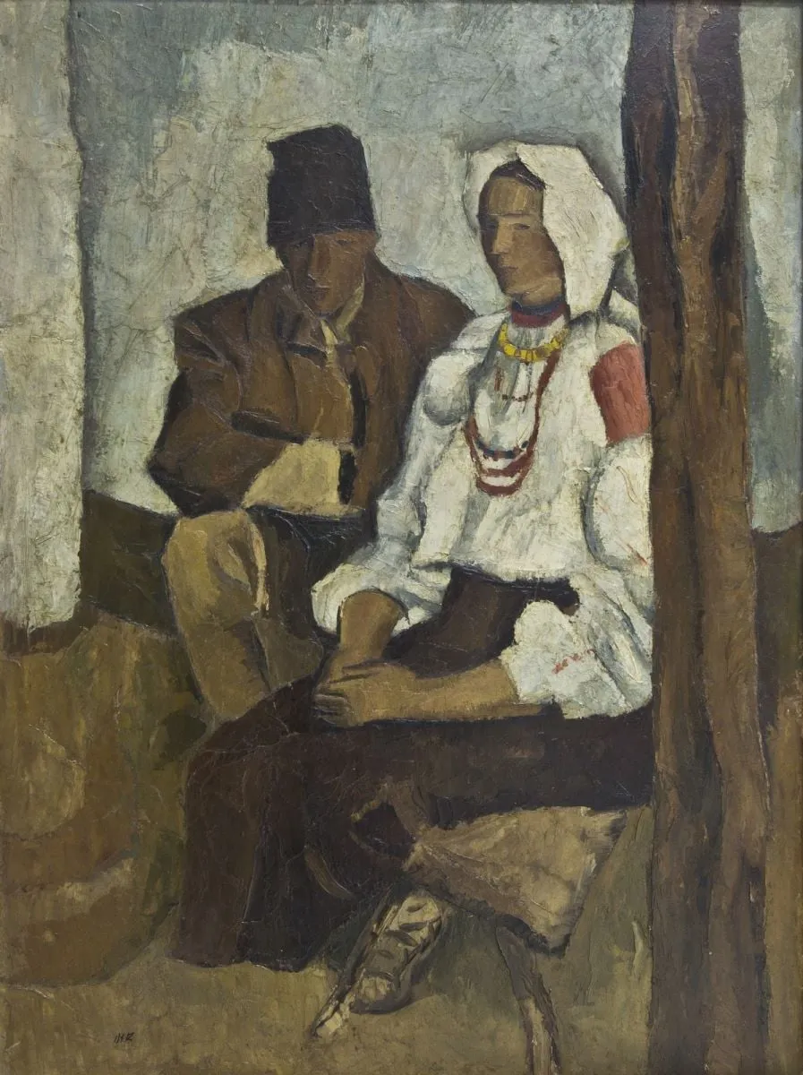 Țărani, by Iosif Iser, unspecified, 1922