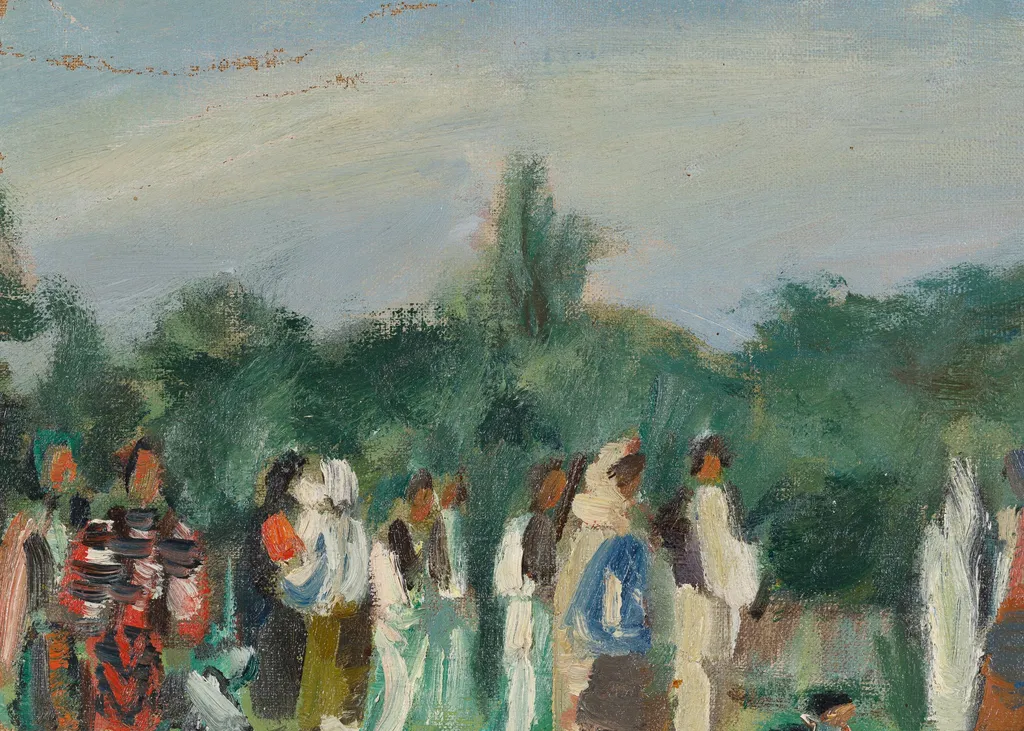 Țărani - fragment, by Iosif Iser, unspecified, 1850