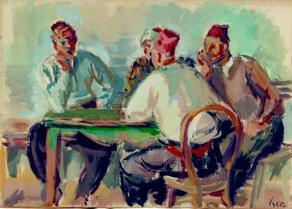 Turci la cafenea, by Iosif Iser, unspecified