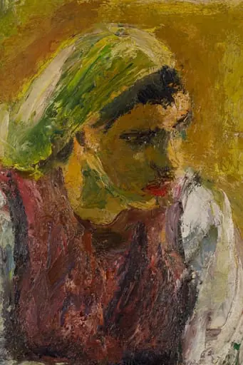 Turcoaică așezată, by Iosif Iser