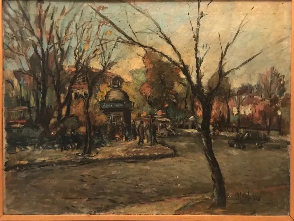 Cișmigiu, by Iosif Rosenblut, unspecified, 1936