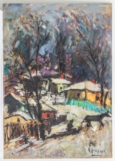 Iarna, by Iosif Rosenblut