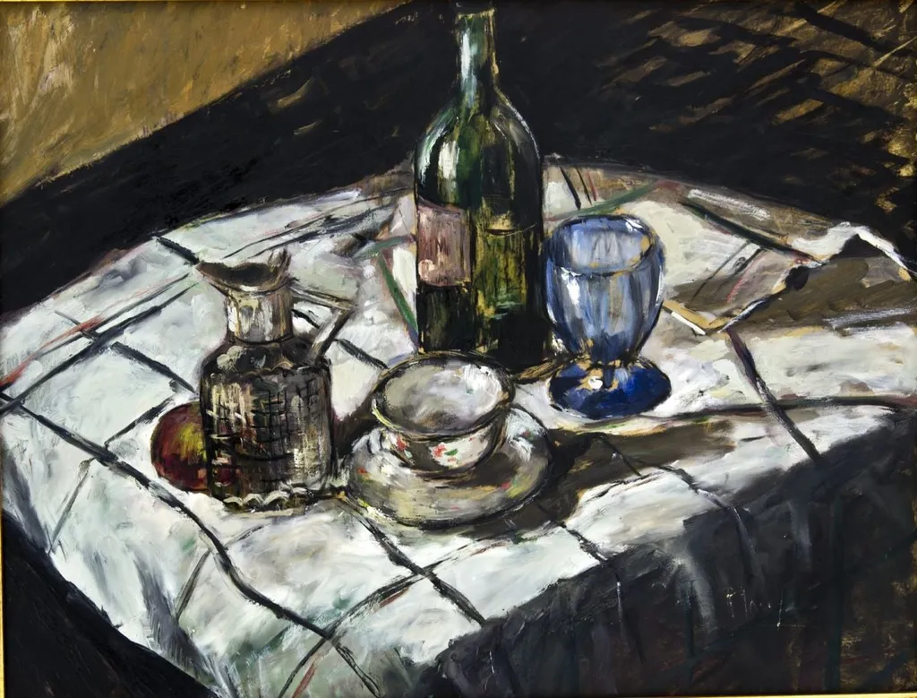 Natură moartă, by Iosif Rosenblut, 1935