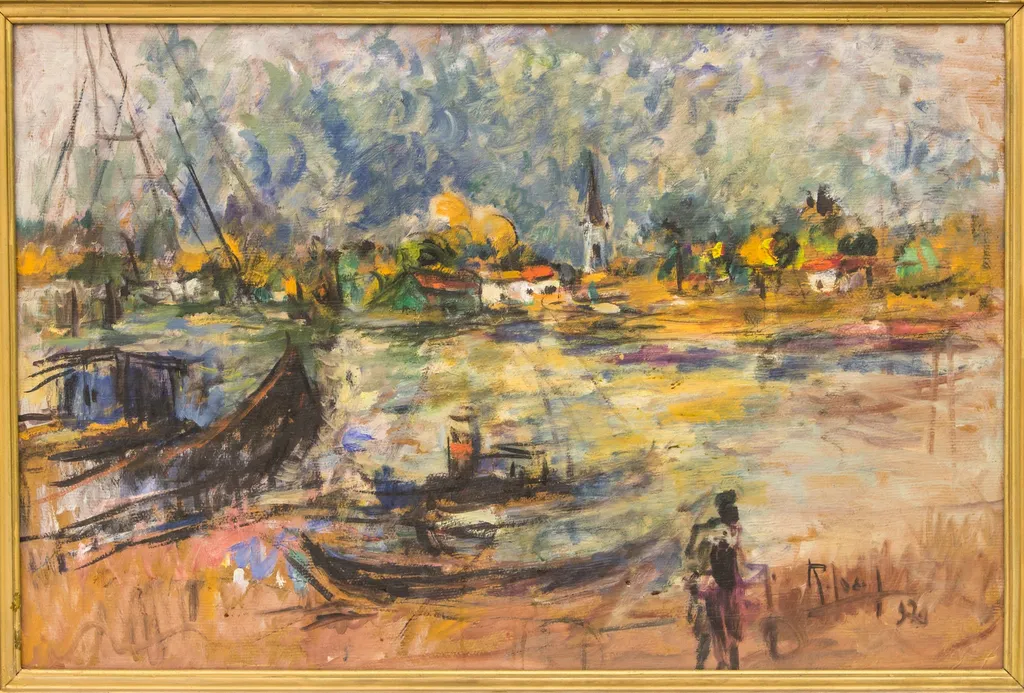 Peisaj din Tulcea, by Iosif Rosenblut