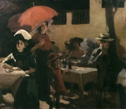 Grădina de vară, by Ipolit Strâmbu(lescu)