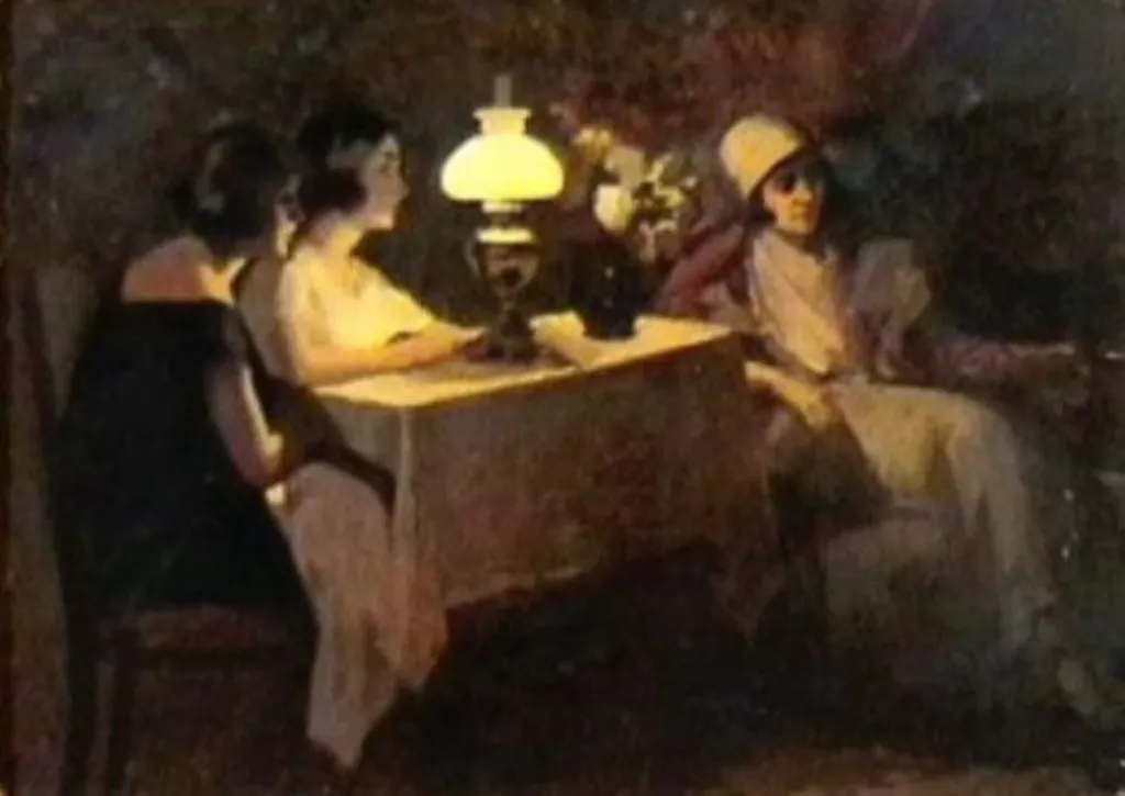 Lectura, by Ipolit Strâmbu(lescu), 1925