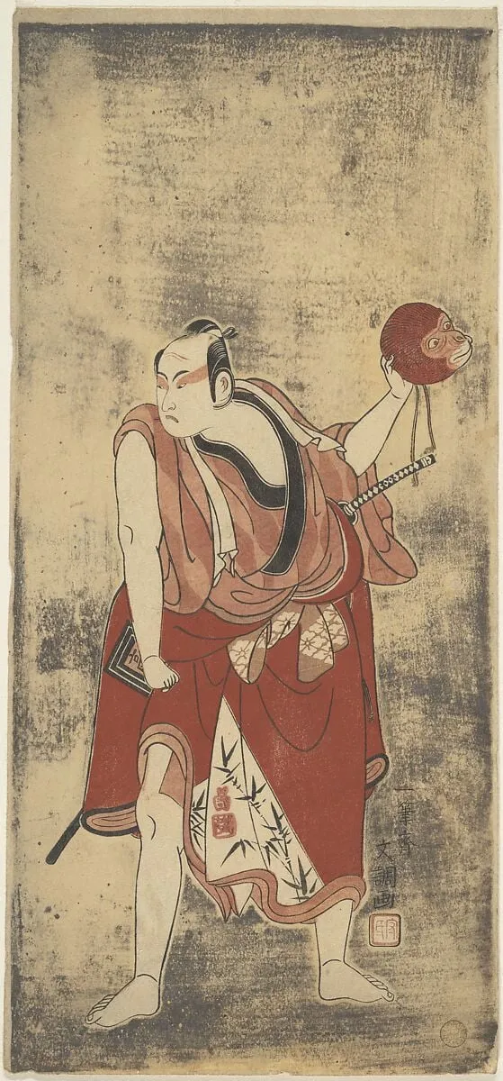 Untitled, by Ippitsusai Bunchō, ink, 1768