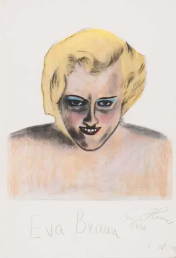 Eva Braun, by Ira Waldron