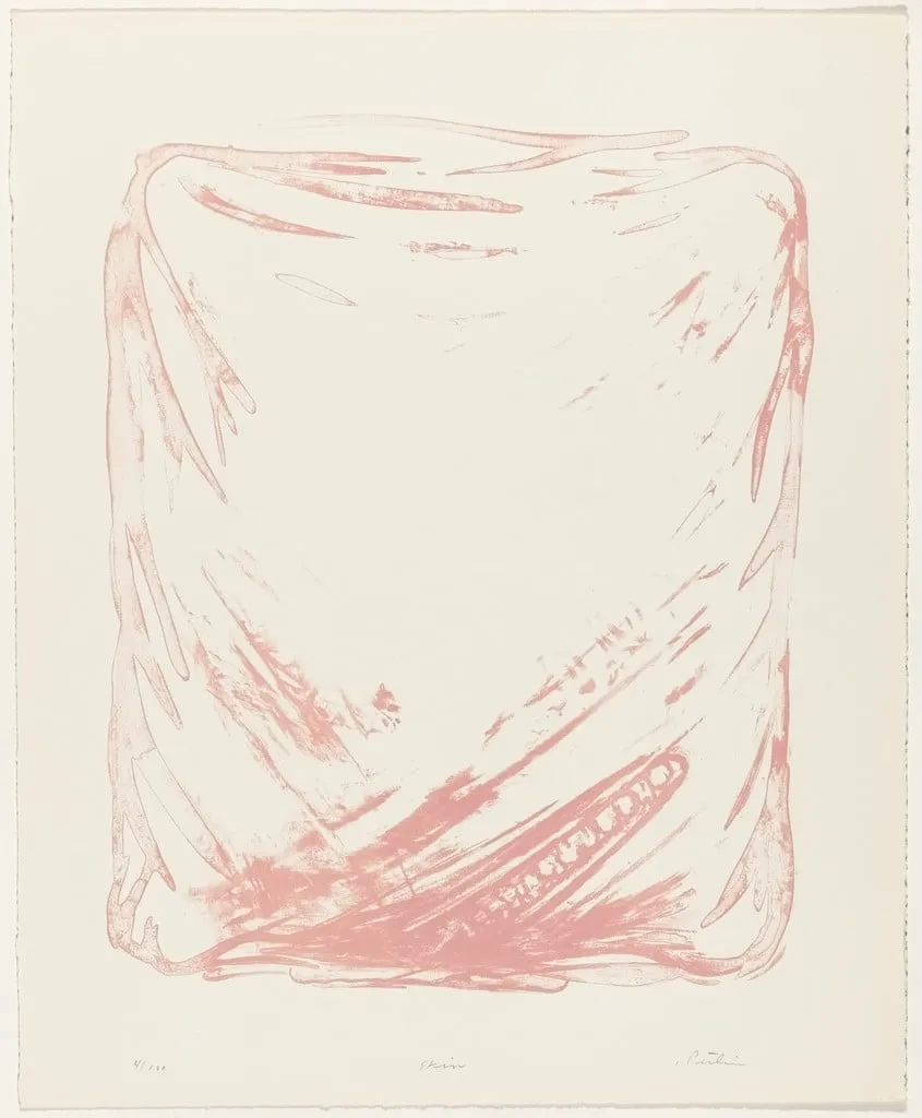 Untitled, by Irving Petlin, ink, 1967
