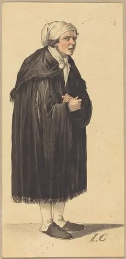 A London Character, by Isaac Cruikshank