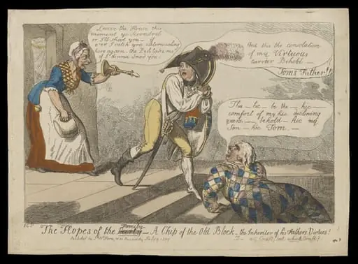 H Beard Print Collection, by Isaac Cruikshank