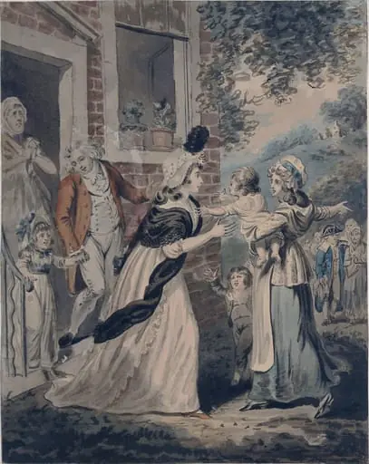 The Child Found, by Isaac Cruikshank