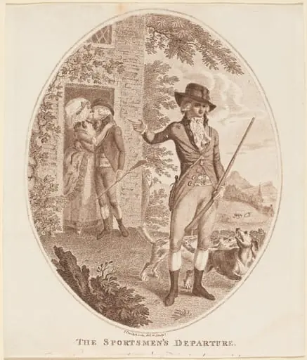 The Sportsmen's Departure, by Isaac Cruikshank