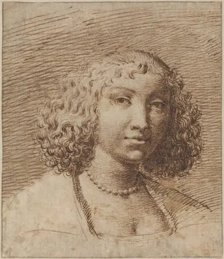 Young Woman with a Pearl Necklace, by Isaac Fuller
