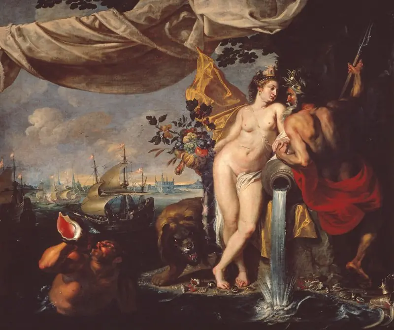 Allegory of the Sound, by Isaac Isaacsz
