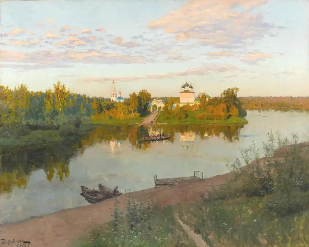 Evening Bells, by Isaac Levitan