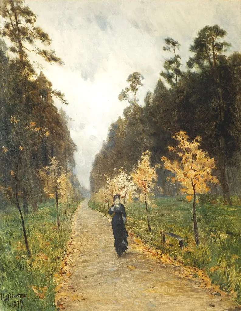 Sokolniki. Autumn, by Isaac Levitan