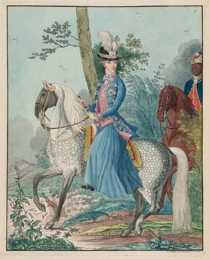 Frederica Sophia Wilhelmine, by Isaac Lodewijk de la Fargue van Nieuwland