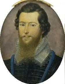 Porträt der Robert Devereux, 2nd Earl of Essex (1566-1601), by Isaac Oliver