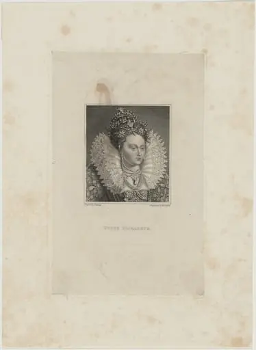 Queen Elizabeth, by Isaac Oliver