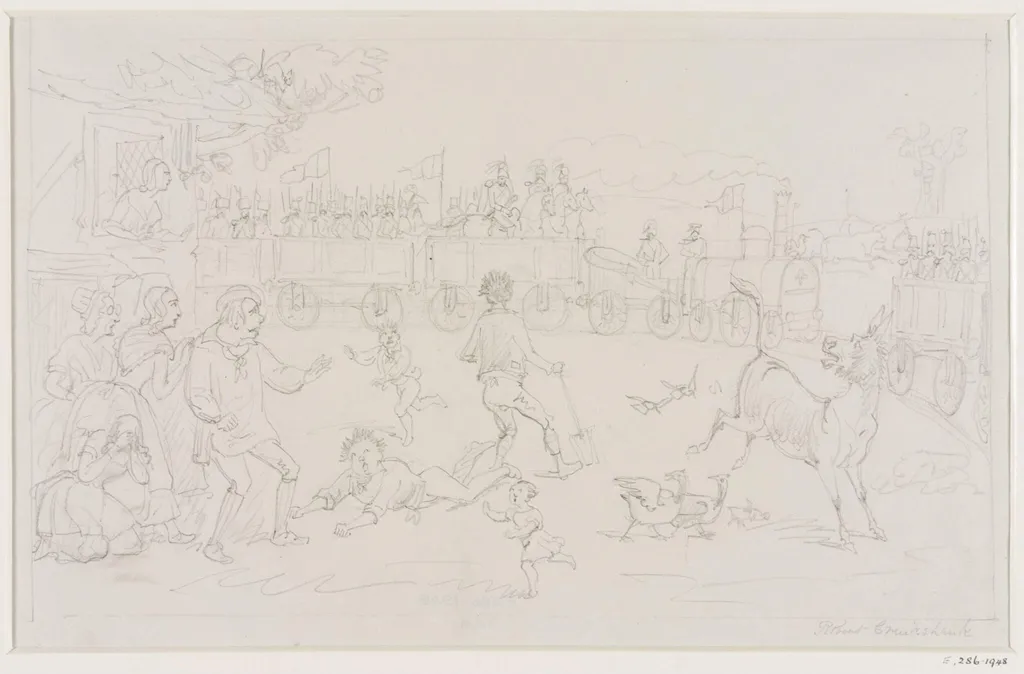 Untitled, by Isaac Robert Cruickshank, 1830