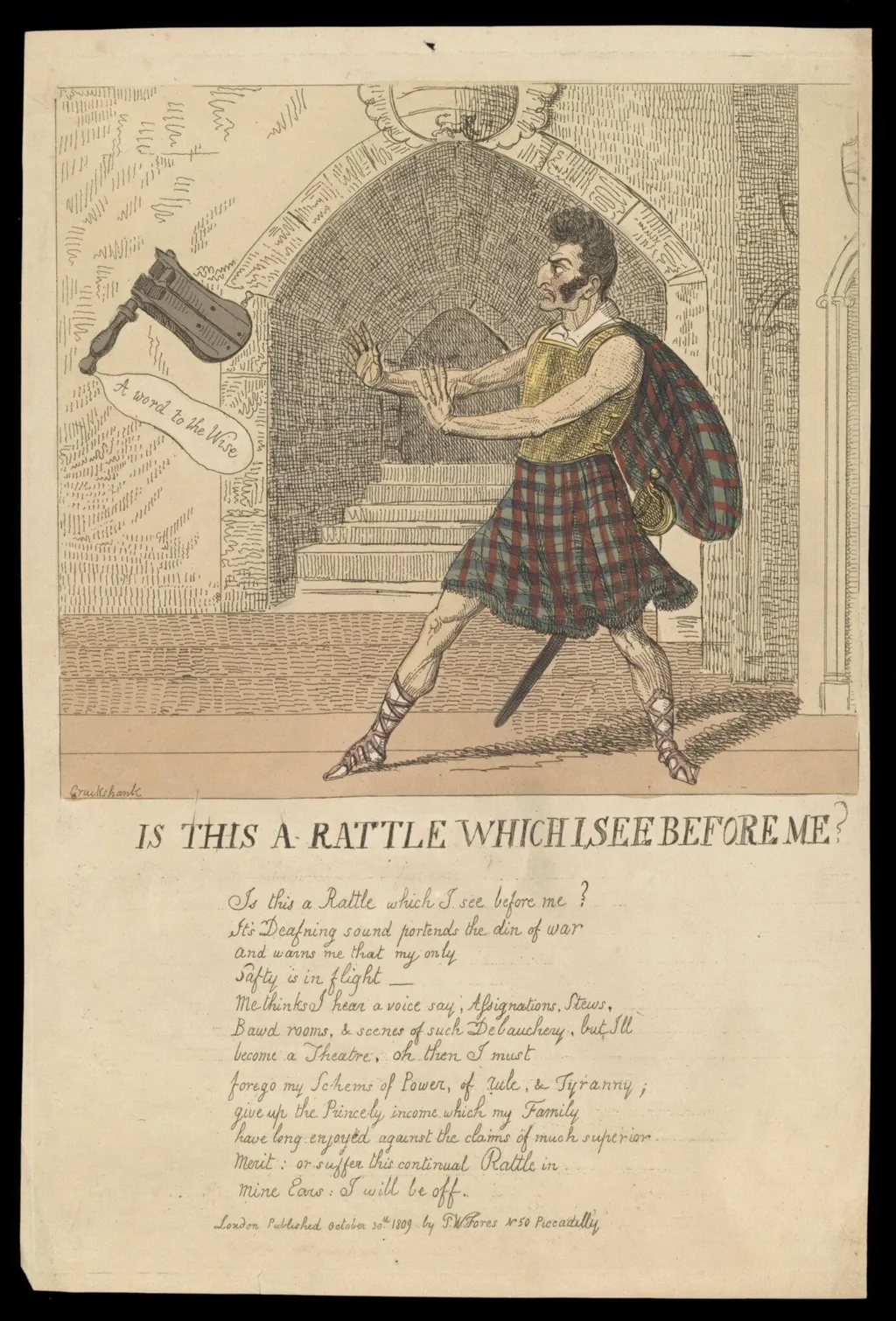 H Beard Print Collection, by Isaac Robert Cruikshank, 30